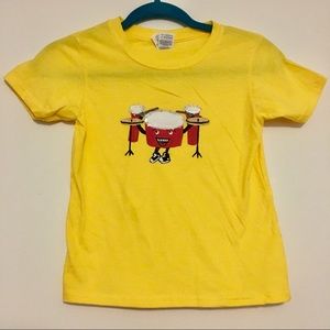 Super rad hand-painted self-playing drumset